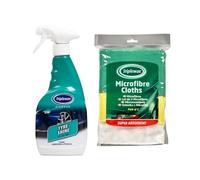 Triplewax Car Tyre Shine 500ml and Triplewax Microfibre Cloth Triple Pack