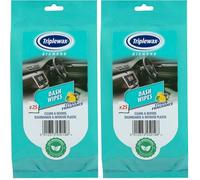Triplewax Dashboard Wipes - Quick & Easy Interior Cleaning for a Matte Finish (Pack of 2)