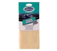Triplewax Genuine Leather Chamois Medium, Super Absorbent Natural Car Drying Cloth Streak-Free, Scratch-Free Finish - Ideal for Cars, Windows, Mirrors and Household Cleaning