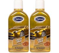 Triplewax Liquid Gold, Self Drying Car Shampoo, 1 L (Pack of 2)