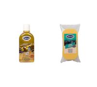 Triplewax Liquid Gold, Self Drying Car Shampoo, 1 Litre & Jumbo Sized Car Cleaning Sponge