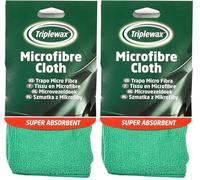 Triplewax Microfibre Cloth (Pack of 2)