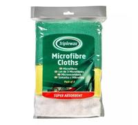 Triplewax Microfibre Cloth Triple Pack Polishing Super Absorbent Cleaning X6