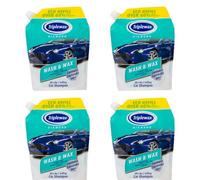 Triplewax Wash & Wax Shampoo Streak Free Car Caravan Motorhome Eco Pouch 1.2L 4