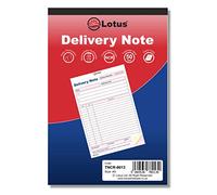 Triplicate Delivery Note Book NCR, A5 (143 x 210mm), Delivery Note Book Triplicate, 3-Parts Carbonless - TNCR-8013 (1 Book)