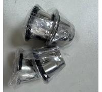 Triplot Reusable Coffee Capsule for Nespresso Original Machine with Stainless Steel Lids 4Sets(4cups+4Lids)