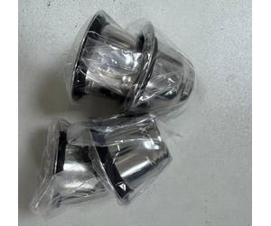 Triplot Reusable Coffee Capsule for Nespresso Original Machine with Stainless Steel Lids 4Sets(4cups+4Lids)