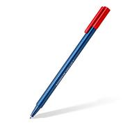 Triplus Ball 437 F Fine Ballpoint Pen ,Red,Pack of 10