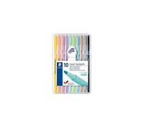 Triplus Textsurfer 362 STAEDTLER Box of 10 Highlighters with Bullet Tip 1 to 4 mm