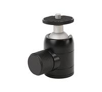 Tripod Ball Head for Camera, a 1/4in Screw Camera Ball Head Aluminum Alloy Strong Durability High Stability Fast Angle Conversion Small Size for Camera
