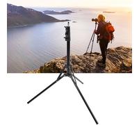 Tripod Camera Tripods,Reverse Folding Storage Photography Tripod Stand,Height Adjustment Extendable Photography Light Stand,for Small Film and Television Lights