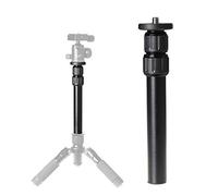 Tripod Center Column Extension Camera Mount Extender Telescopic Rod 3 Section Pole for Monopod DSLR Photo Studio Outdoor Macro Shooting