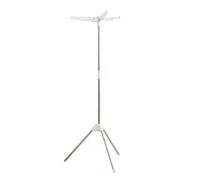 Tripod Clothes Drying Rack - Laundry Drying Rack | 3 Rotatable Arms Tripod Clothes Airer | Steamer Hanger Stand, Stainless Steel Telescopic Laundry Racks For Home, Indoor And Outdoor Use