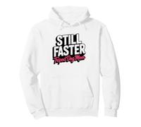 Tripod Dog Mom Still Faster Than Four Legged Dogs Humor Pullover Hoodie