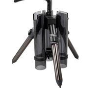 Tripod Fishing Rod Holders - Floor Standing Fishing Pole Rack Bracket - Portable Foldable Thickened Bracket, Rod Organizer for Sea Yachts, Boats, 3 Rods