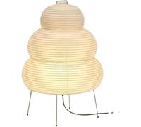Tripod Floor Lamp - Rice Paper Shade for Living Room, Bedroom, Dining Room, Study, and Loft Decor