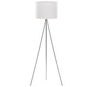 Tripod Floor Lamp White with Silver VISTULA