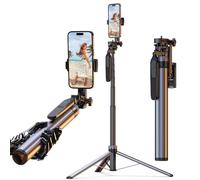 Tripod for iPhone, Selfie Stick for iPhone with Remote, Phone Tripod for Recording, X70