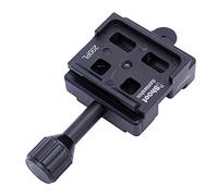 Tripod Head Clamp Adapter Quick Release Plate Converter Suitable for Converting Arca-Swiss Quick Release Plate to Manfrotto RC2 Tripod Ball Head Clamp, Compatible with Manfrotto 200PL / 410PL