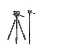 Tripod, KX3939 Plus DSLR Camera Tripod With Fluid Head Quick Release Plate ，Compatible For Manfrotto Monopod,for parts(KX3939 PLUS Kit)