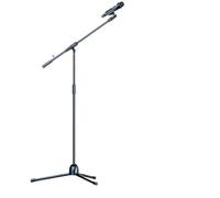Tripod Microphone Stand Boom Arm Floor Mic Stand With Mic Clips For Singing Performance Wedding Stage And Mic Mount For Singing，Speech