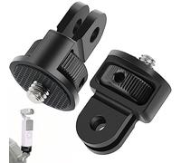 Tripod Mount Adapter,2pcs ¼-20 Conversion Adapter for Tripod Adapter Mount,Suitable for GoPro Hero/ Insta360 X3/ Sjcam/Action Camera and Other Standard 1/4 inch Accessories