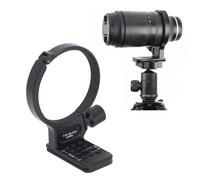 Tripod Mount Ring, CNC Metal Lens Collar for Tamron T70-180 F2.8 1st, Built-in Arca Type 70mm Quick Release Plate, with 1/4 and 3/8 Inch Screw