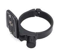 Tripod Mount Ring, iShoot Camera Lens Collar Support for Canon EF 100mm f/2.8L Macro IS USM Lens (Replace Canon Tripod Mount Ring D), Built-in ARCA Type Quick Release Plate for Tripod Head