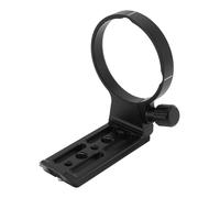Tripod Mount Rings Base, Lens Support Lens Collar Tripod Mount Rings for Arca Aluminum Tripod Mount Rings Base Stand with 80mm Quick Release Plate for Z 24 to 200mm F 4-6.3 VR