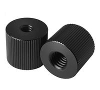 Tripod Nut LUORNG 2PCS Aluminium Alloy Barrel Nut Connection Nut with 1/4 to 3/8 Thread Hole for Articulating Magic Arms Tripod Rigs Replacement, Tripod Mount Screw