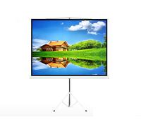 Tripod Rollup Screen for Home Cinema and Projector 100 inch 4:3 200x150 cm