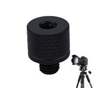 Tripod Screw Adapter - Aluminium 2 x 1.5 x 1.5 cm | Conversion 1/4 M5 M6 M8 | Improved Thread for Photography Video Monopod Streaming Vlog