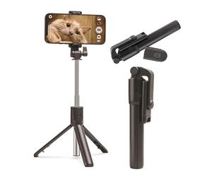 Tripod Selfie Stick/Cell Phone Stand with Bluetooth Remote Control