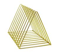 Tripod Shelf - Iron Wire 26 cm, Bookcase, Record Shelf, Vertical Organizer for Vinyls | LP Holder, Vertical Display for Magazines Collecting A
