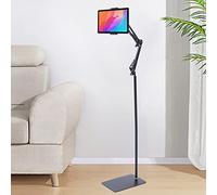 Tripod Stand Floor-Standing Mobile Phone Holder 360° Rotating Mount Adjustable For Tablet+Clip,For Live Broadcast, Drama, Selfie, Video