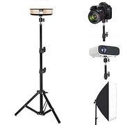 Tripod Stand, Mini Projector Stand,Lightweight Portable Projector Photography Stand Camera Tripod Adjustable Height 20" to 61" Floor Stand Holder, inculded 360° Rotatable Head Ball (Withstand 3pound)