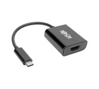 Tripp Lite U444-06N-HDB-AM USB-C (Type-C) to HDMI Adapter, USB 3.1 Gen 1, Thunderbolt 3 Compatible, 4K x 2K @ 24/25/30 Hz, M/F, Black