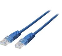 Tripp Lite 1.22 m Cat5e / Cat5 350 MHz Snagless Molded UTP Patch Cable RJ45 M/M Blue (N002-004-BL)