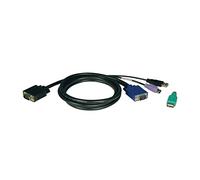 Tripp Lite 10 ft KVM Switch USB/PS2 Combo Cable Kit