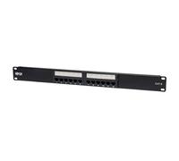 Tripp Lite 12-Port Cat6 Patch Panel 568B 110 Punch Down RJ45 1URM TAA GSA (N252-012)
