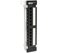 Tripp Lite 12-Port Wall-Mount Cat5e Patch Panel, 568B, RJ45 Ethernet (N050-012)