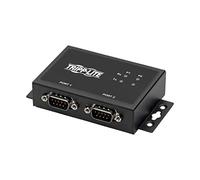Tripp Lite 2 Port USB to Serial Adapter, RS-422/RS-485, FTDI with COM Retention, USB-B to DB9 F/M (U208-002-IND)