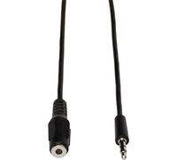 Tripp Lite 3.5 mm Mini Stereo Audio Extension Cable Shielded M/F, 3.05 m (P311-010)