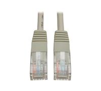 Tripp Lite 3.66 m Cat5e / Cat5 350 MHz Snagless Molded UTP Patch Cable RJ45 M/M Grey (N002-012-GY)