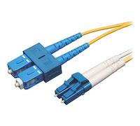 Tripp Lite 30M Duplex Singlemode SSF 8.3/125 Fiber Patch Cable (LC/SC) 100' (N366-30M)
