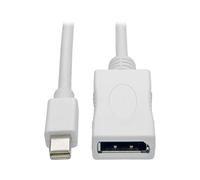 Tripp Lite 3Ft Mini Displayport 1.2A to DisplayPort Video Adapter Converter Cable 4Kx2K @ 60Hz M/F 3' (P139-003-DP-V2B)