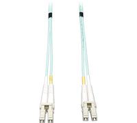 Tripp Lite N820-03M 10Gb Duplex Multimode 50/125 OM3 LSZH Fiber Patch Cable (LC/LC) - Aqua 3M (10 ft.)