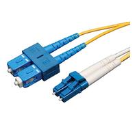 Tripp Lite Duplex Singlemode 8.3/125 Fiber Patch Cable (SC/SC), 3 m (N366-03M)