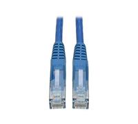 Tripp Lite 50 Pack Cat6 Gigabit Snagless Molded UTP Patch Cable RJ45 M/M Blue, 2.13 m (N201-007-BL50BP)