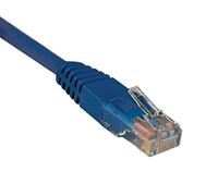 Tripp Lite 6.09 m Cat5e / Cat5 350 MHz Snagless Molded UTP Patch Cable RJ45 M/M Blue (N002-020-BL)